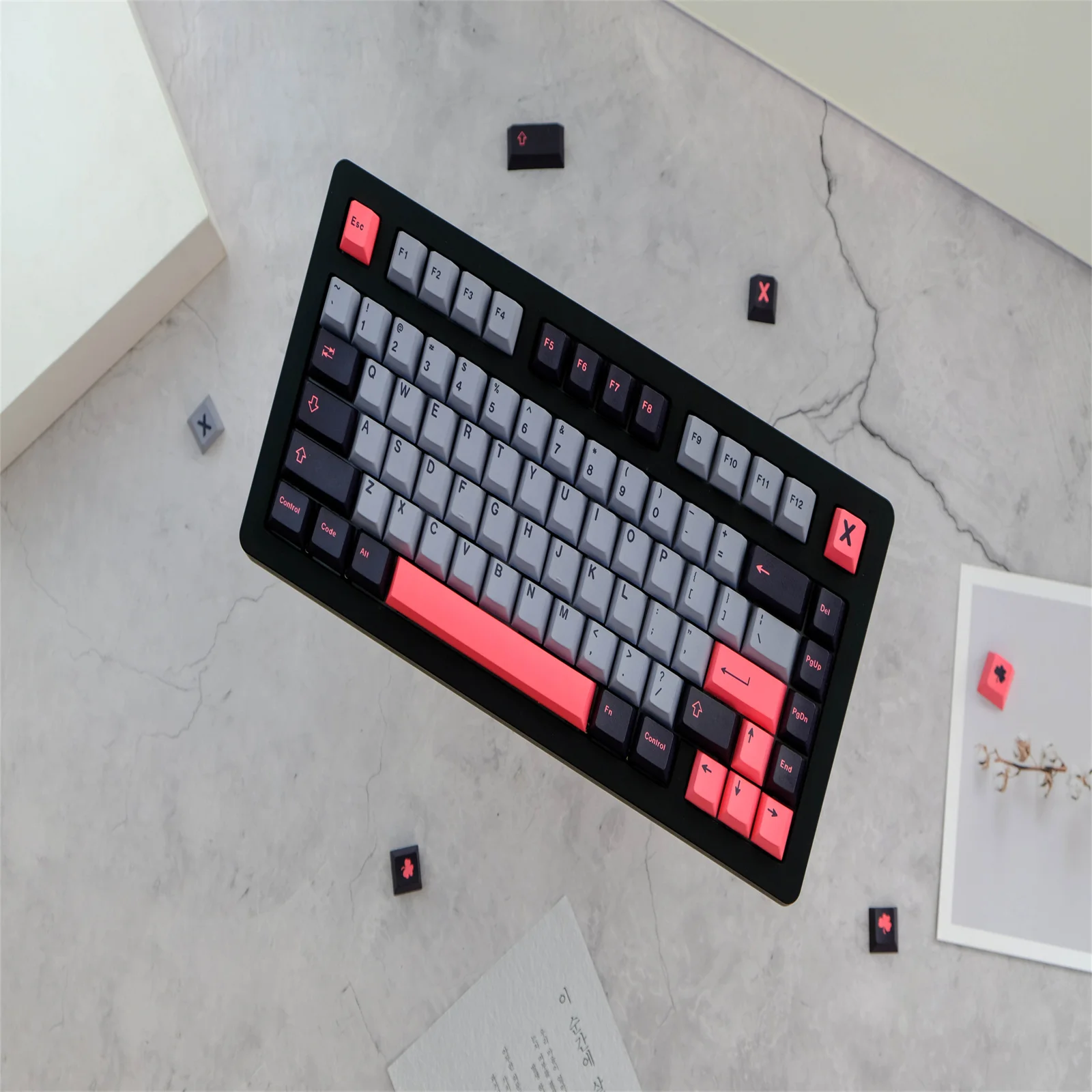 GMK 8008 teclas 129 teclas Material PBT perfil Cherry para teclado mecánico Cherry MX Switch 61/64/68/75/84/87/98/104 - imagen 2