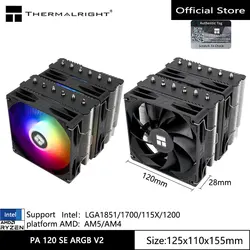 Thermalright Peerless Assassin 120 SE V2 – Disipador para CPU