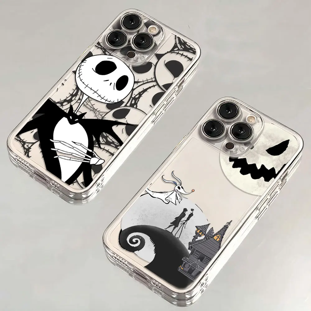 Funda de teléfono The Nightmare before Christmas para OPPO Reno 12F 12 7 11 11F 10 2F 4 8 8T 8Z 7 6Z 6 5 Pro Plus 4G 5G TPU