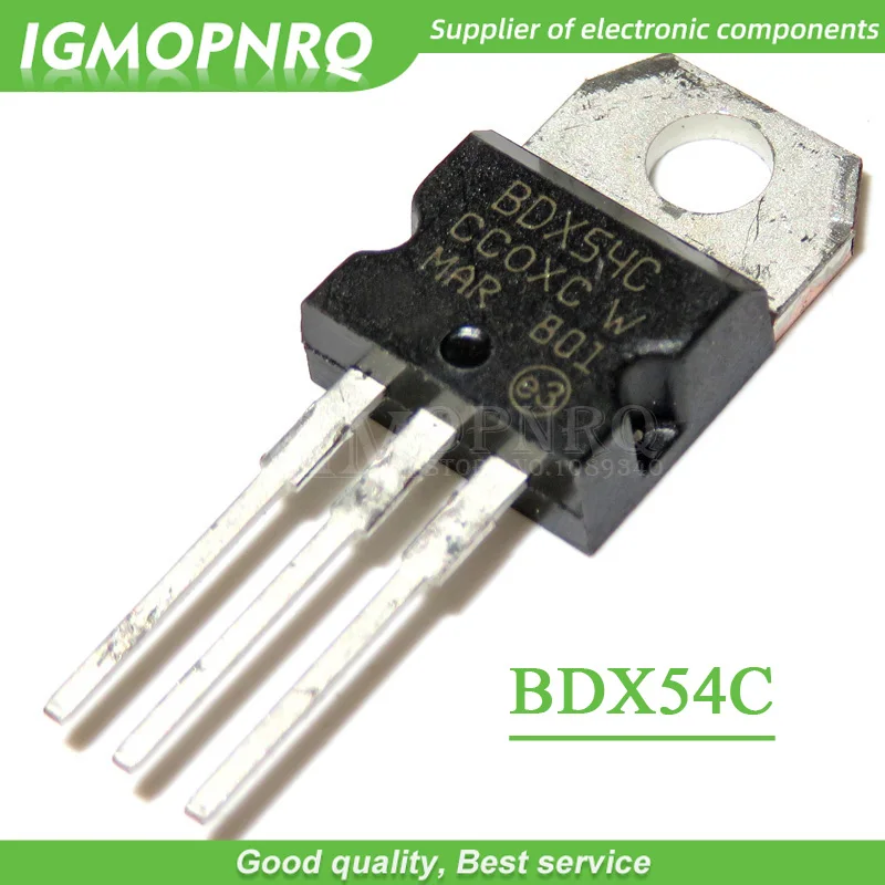 10 unids/lote BDX54C BDX54 TO220 transistor nuevo Original envío gratis