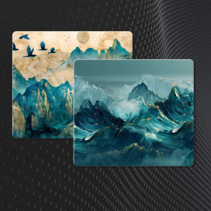 Alfombrilla de ratón de cristal para juegos extragrande Esports FPS vidrio fotovoltaico templado superficie de niebla de cristal optimizada personalizada suave - imagen 4