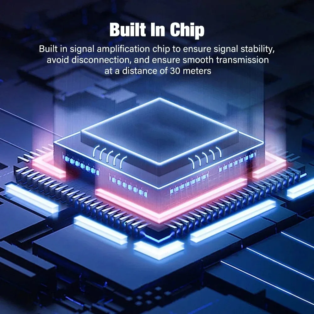 Cable de extensión activo USB 3,0 macho a hembra con amplificadores de señal de chipset de expansión Compatible con Xbox PS4 Oculus Quest 3 VR - imagen 4