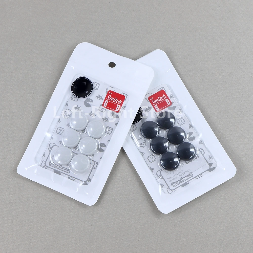 2 juegos de Joystick analógico 3D, tapa de palanca de pulgar, módulo de Control para Nintendo Switch Lite OLED JoyCon Joy Con controlador - imagen 4