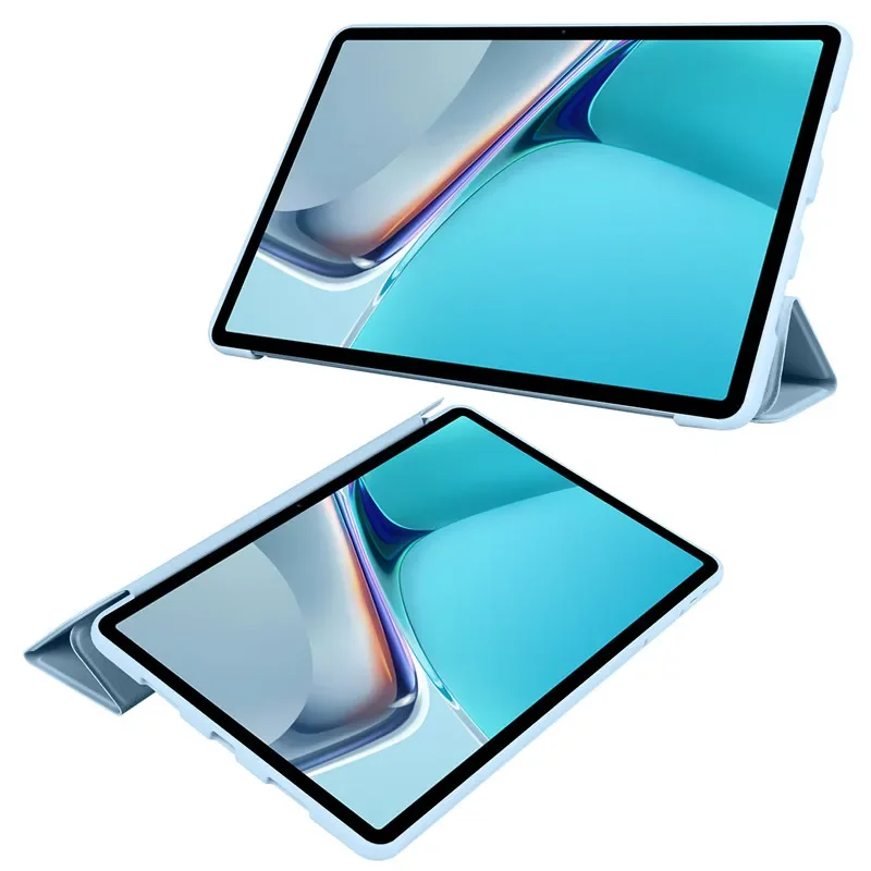 Funda con soporte plegable para Huawei MatePad Mate Pad 10,4, 10, 4, 11, 2022, Funda trasera de TPU suave para Huawei MatePad T10s 10,1 - imagen 4