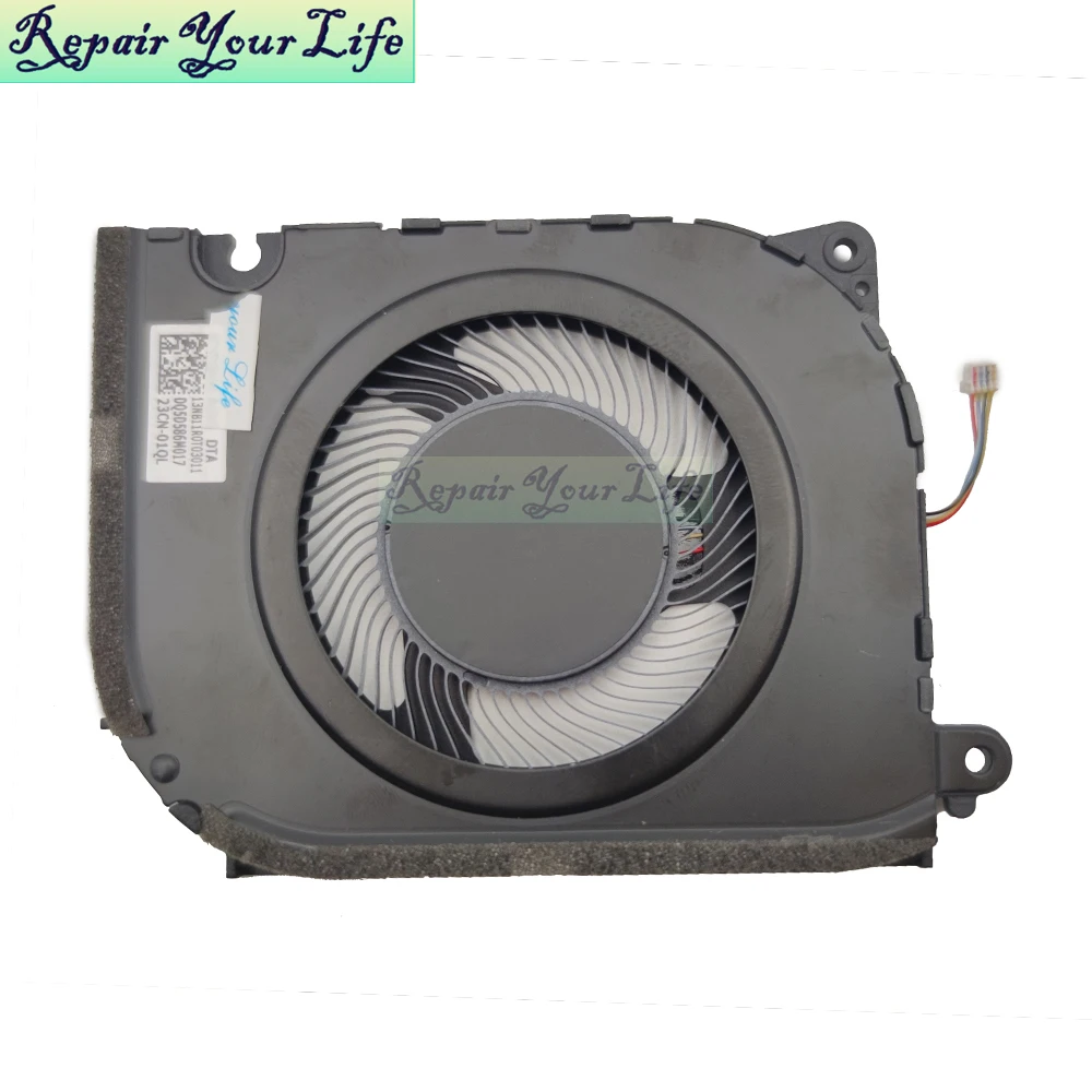 Ventilador enfriador de CPU UM3406 para Asus Zenbook 14 OLED UM3406HA UM3406KA ventiladores de radiador de refrigeración para portátil 13NB1270T01011 ND85C57-23J06 - imagen 3