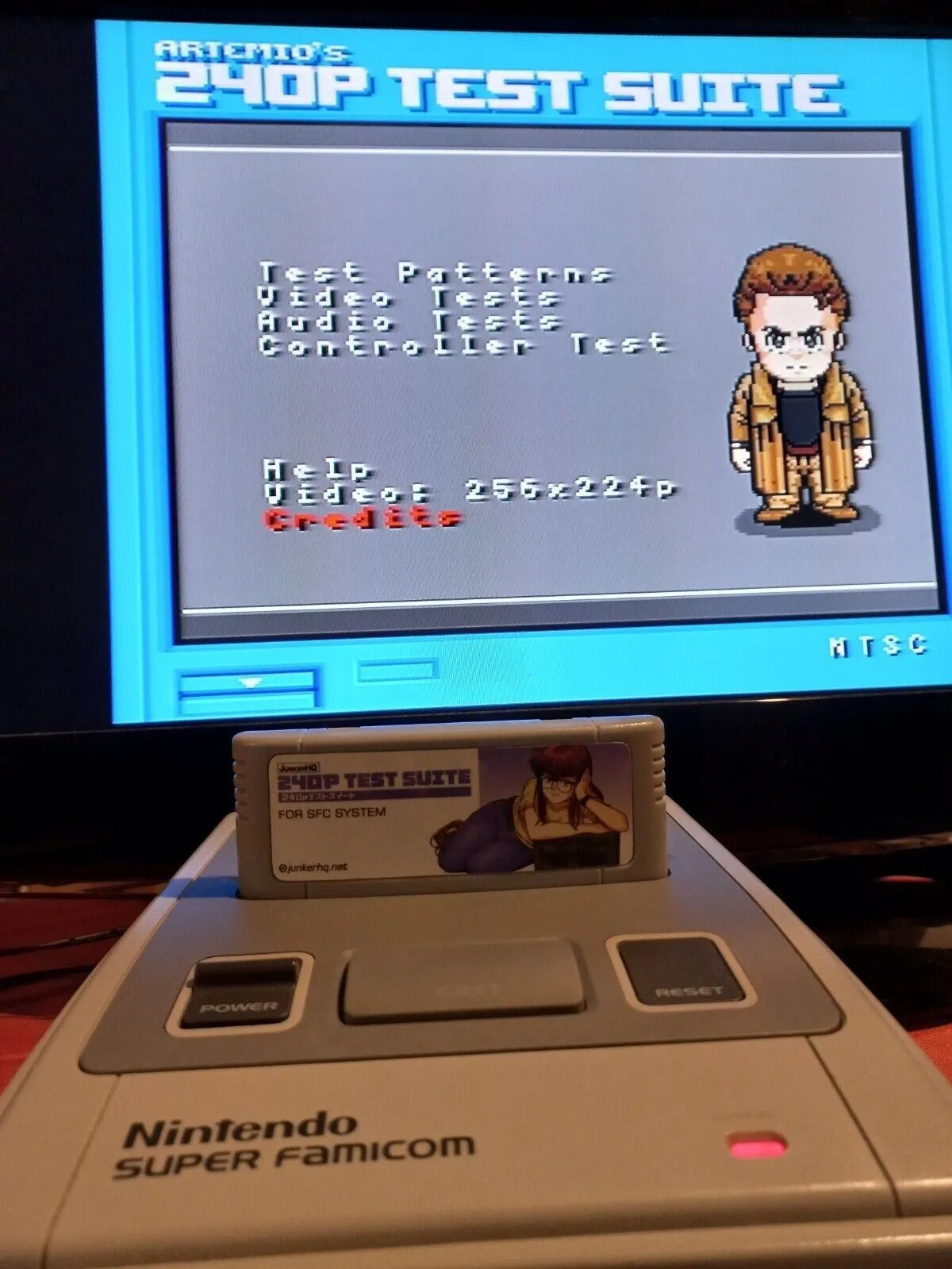 240p Test Suite-Snes/Super Famicom Edition 240p Test Suite-Snes/Super Famicom Edition 16-Bit-Spielkarte - imagen 5