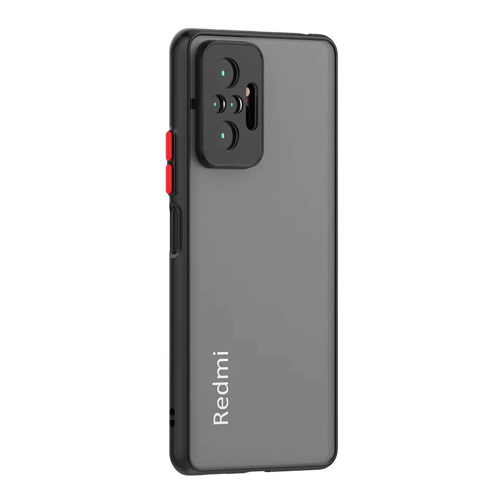 Funda de teléfono dura de silicona mate con sensación de piel para Xiaomi Redmi Note10 Pro Note 10 10s 11 11s 12s 12 Pro Plus 5G funda a prueba de golpes - imagen 4