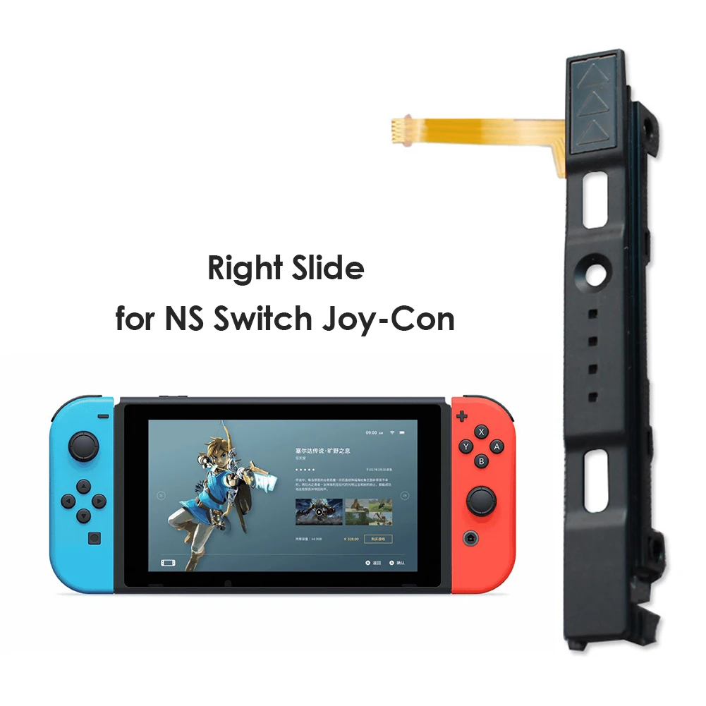 Riel deslizante izquierdo y derecho Con Cable flexible para Nintendo Switch, piezas de reparación Joy Con - imagen 4