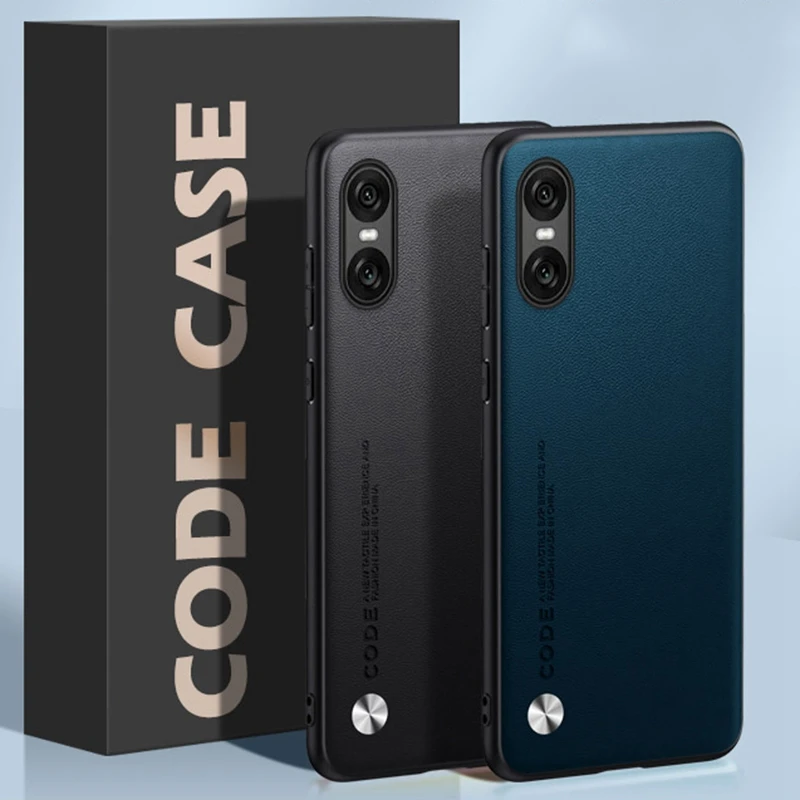 Funda de cuero PU de lujo para Sony Xperia 10 VI 10VI, funda trasera de silicona mate, funda protectora para teléfono para Sony Xperia 10 V 10 IV 5G - imagen 4