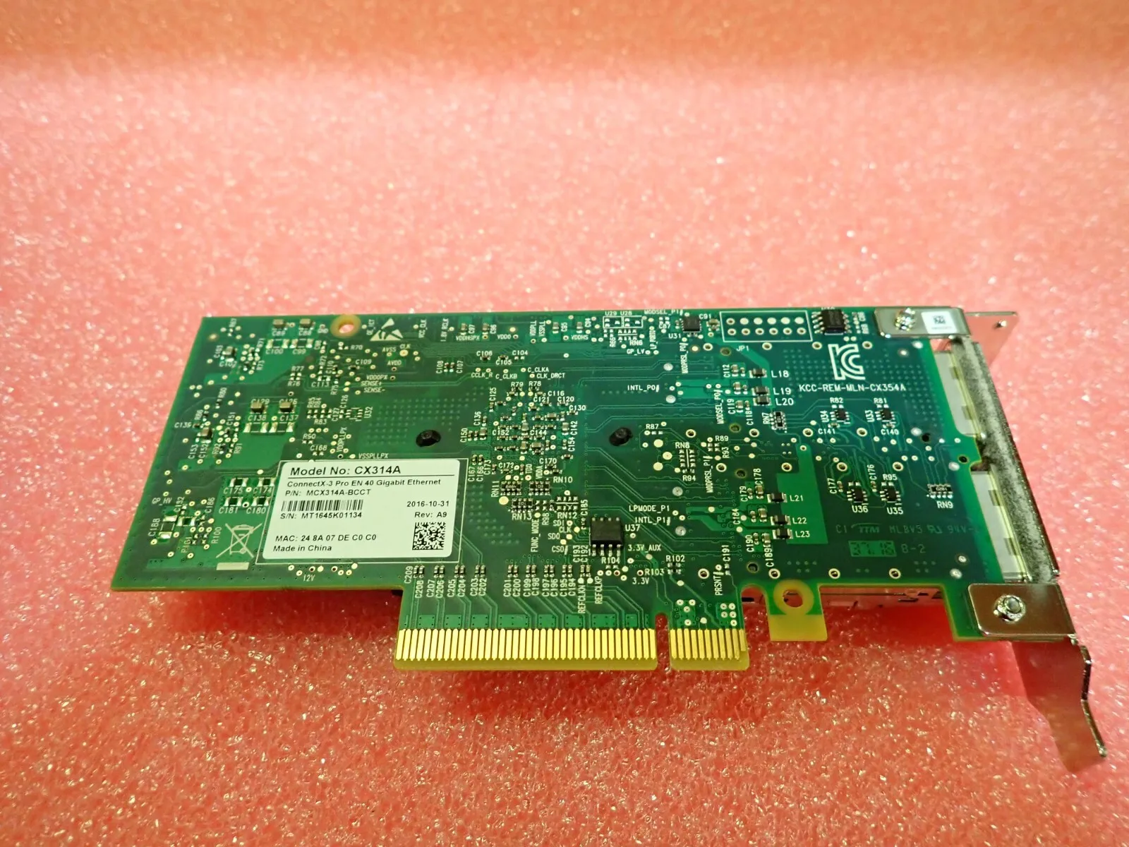 Mellanox CX314A ConnectX-3 Pro Adaptador de red QSFP de doble puerto 40GbE MCX314A-BCCT - imagen 4