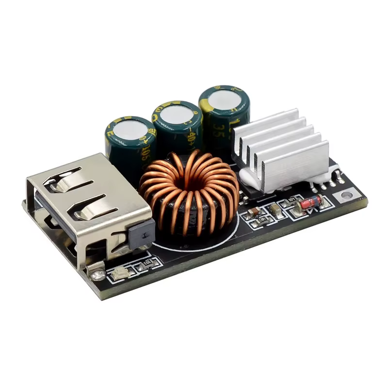 Cargador rápido QC3.0 DIY, módulo reductor para carga de emergencia de teléfono móvil, 5-32V, 24W - imagen 2