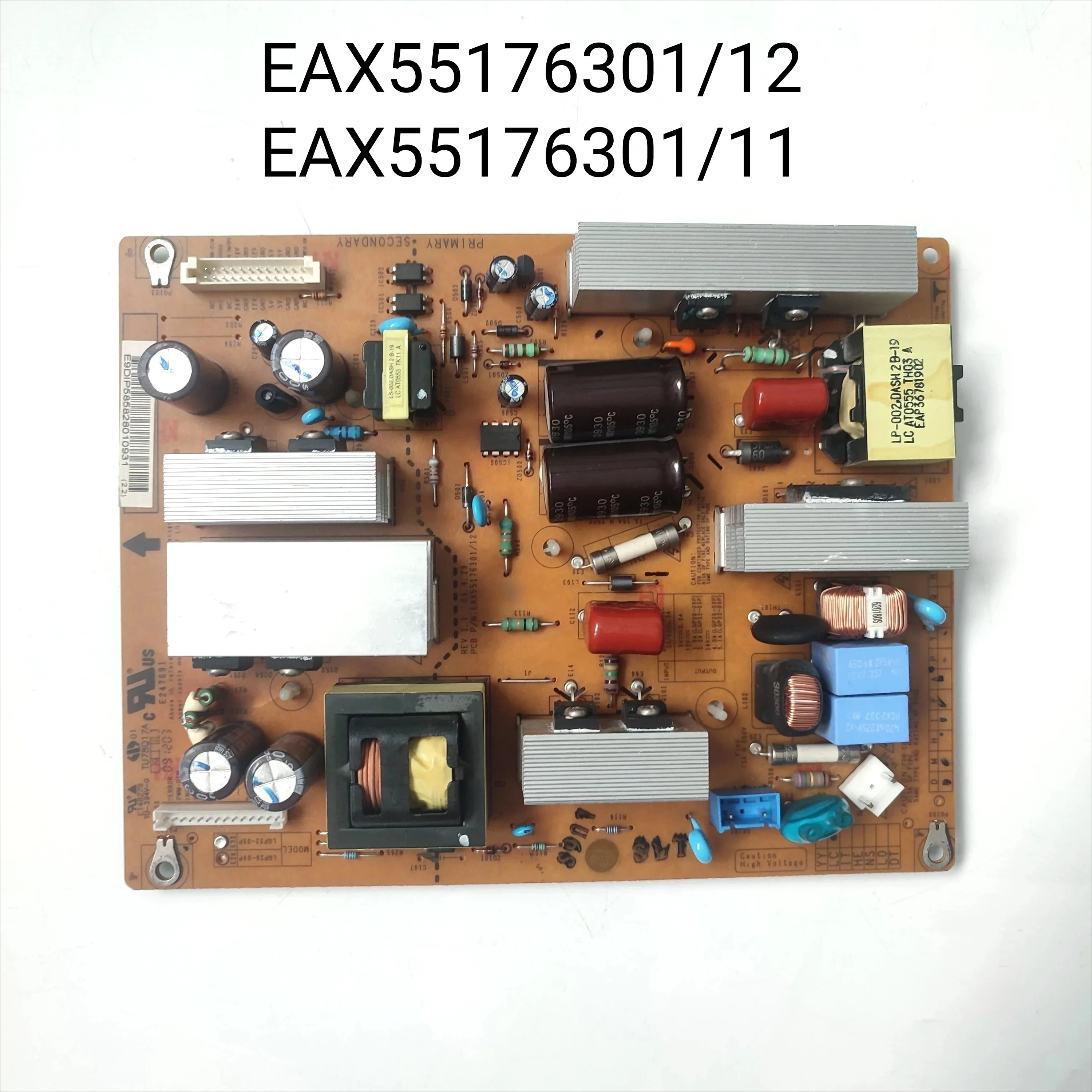 EAX 55176301 /12 = EAX 55176301 /11 LGP32-09P EAY 58582801   Placa de alimentación para TV 32LF11-UA 32LH2000-ZA 32LH210C-UA 32LH3000-ZA de 32 pulgadas - imagen 2