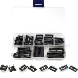 Kit Zócalos DIP 6-28 Pines para Soldadura 2.54mm