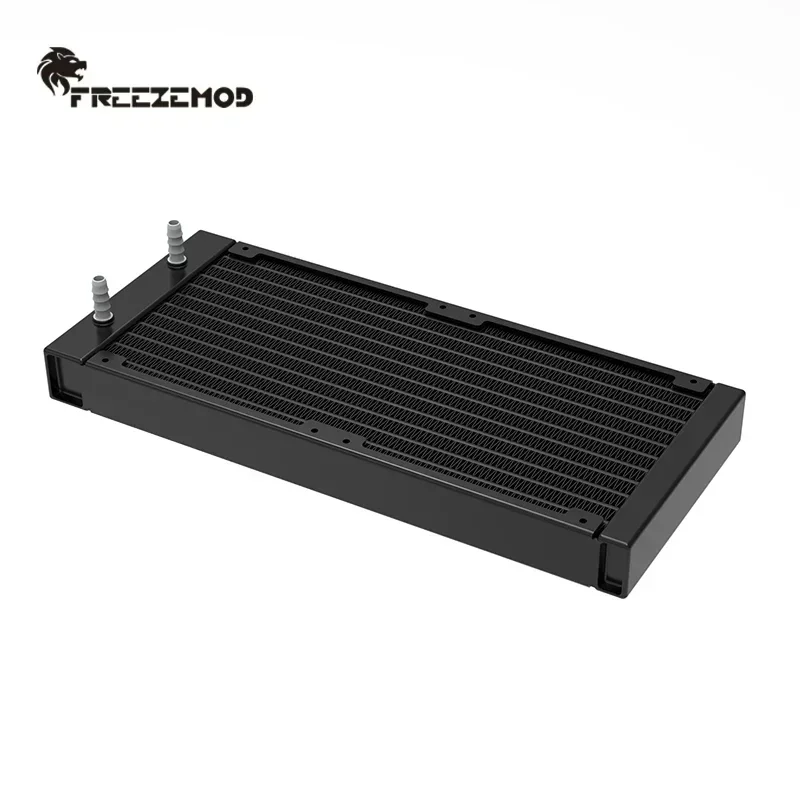 Caja FREEZEMOD refrigeración por agua 360 240 radiador Pagoda boca 22 grueso 12 Uds tubo plano para PC Impresión médica láser - imagen 5