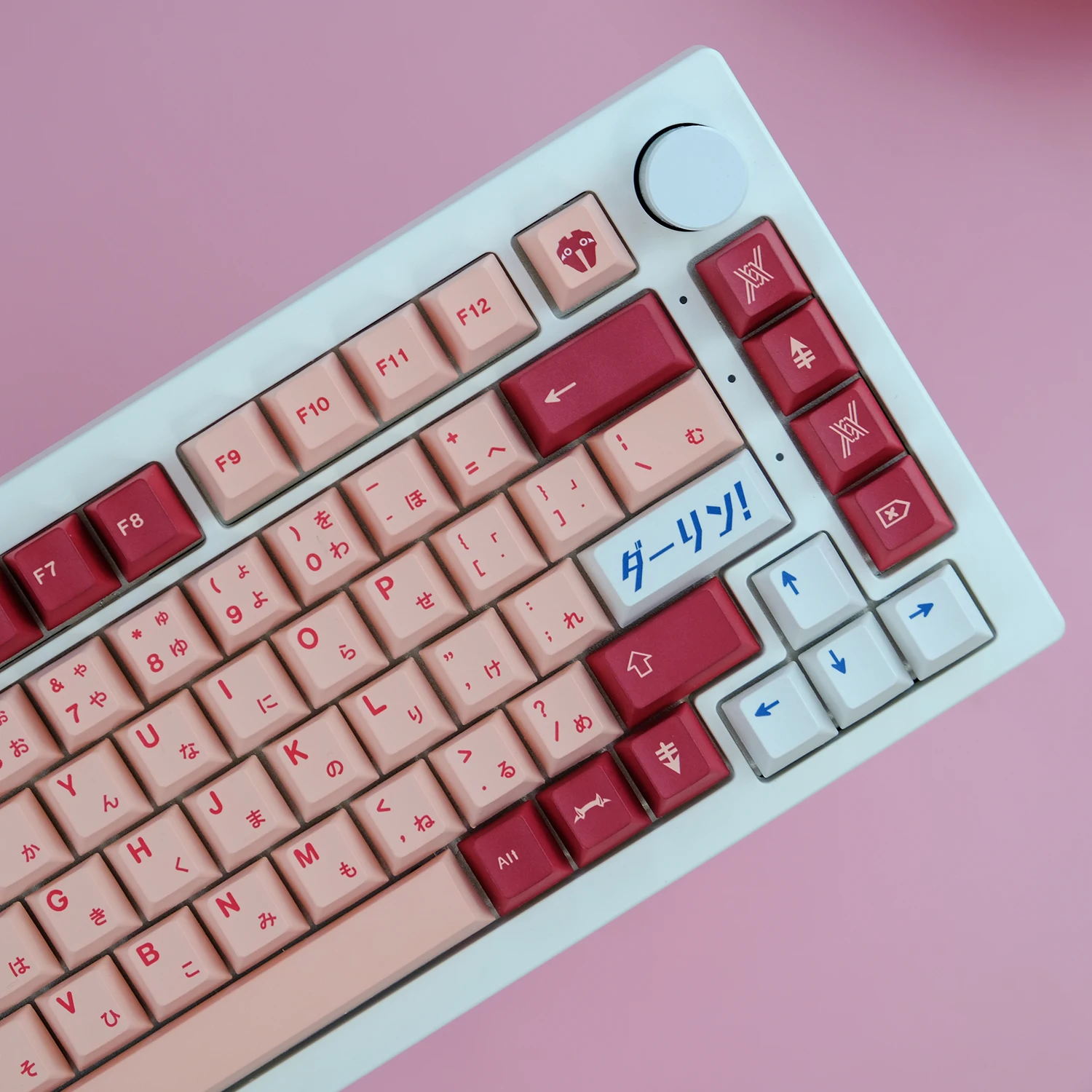 Juego de teclas GMK Darling de 129 teclas, teclas de sublimación de tinte PBT con perfil de cereza para teclado mecánico Cherry MX Switch - imagen 3