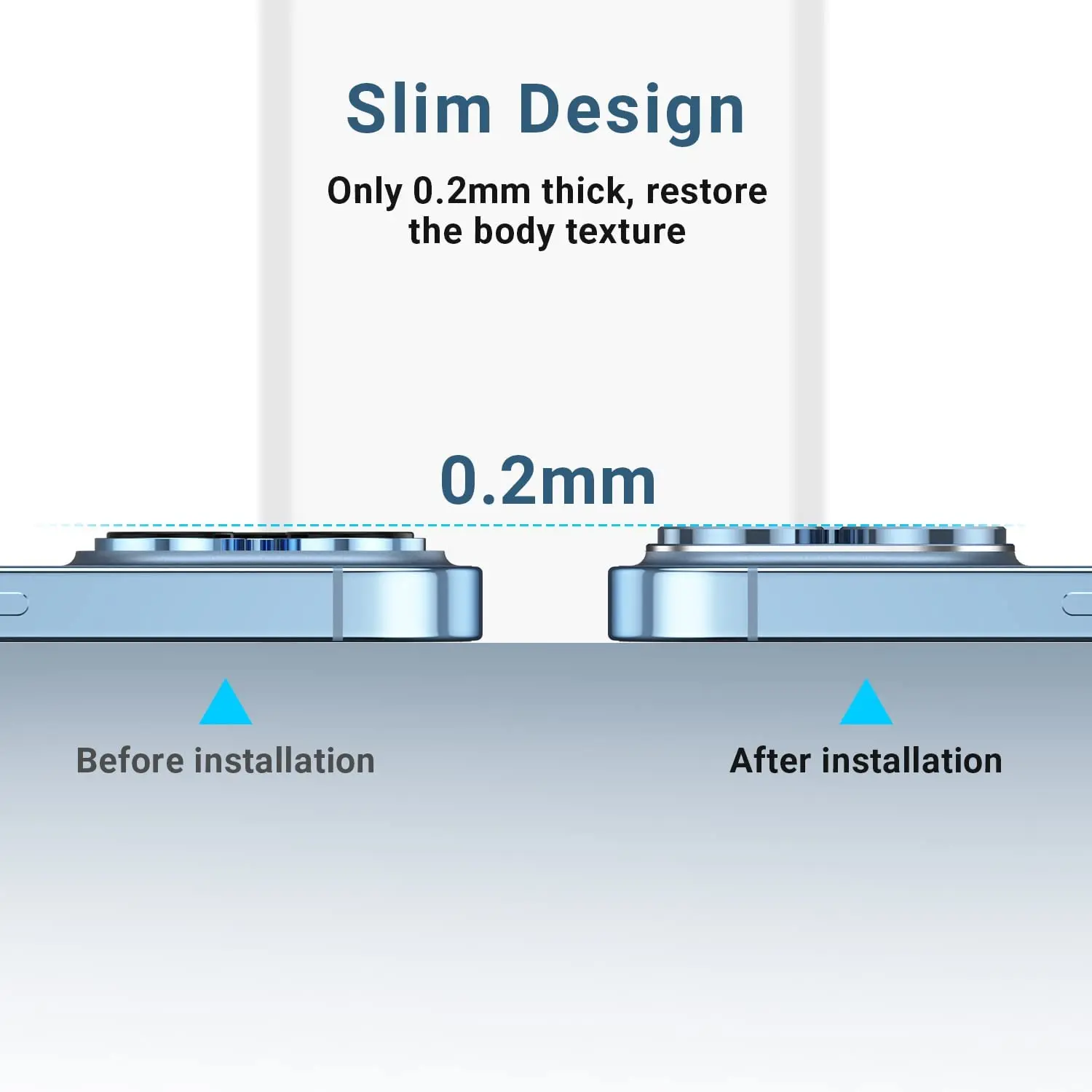 Cubierta protectora de lente de cámara de Metal para iPhone 17 Pro Max Air iPhone 14 15 16 ProMax 16 Plus accesorio de protección de vidrio templado - imagen 4