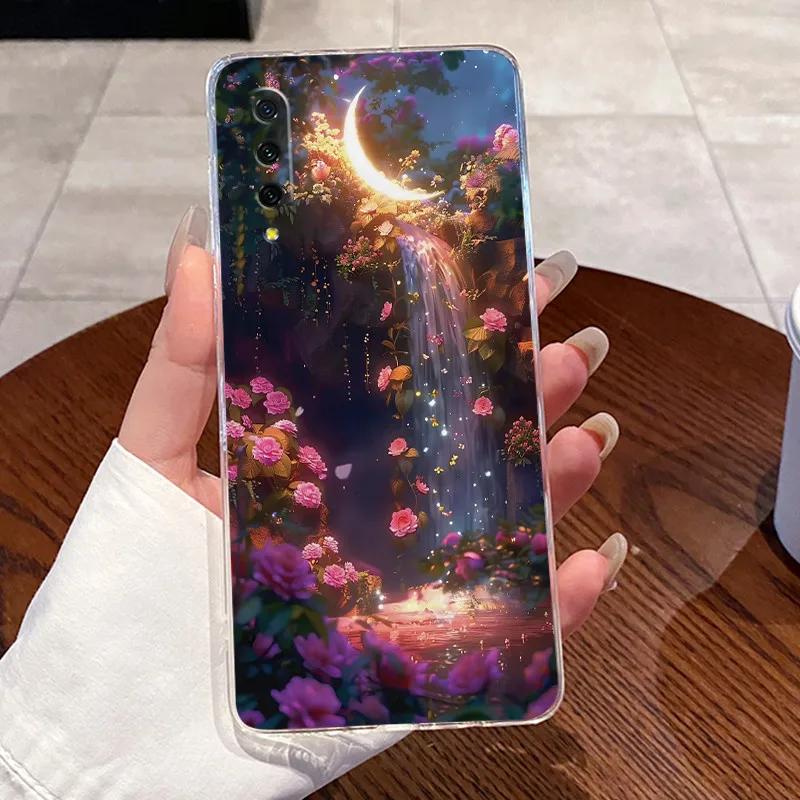 Funda para Xiaomi Mi A3 CC9e CC9 MiCC9e, funda trasera transparente de lujo con bonito conejo de amor, divertida funda de teléfono transparente de silicona suave TPU - imagen 5
