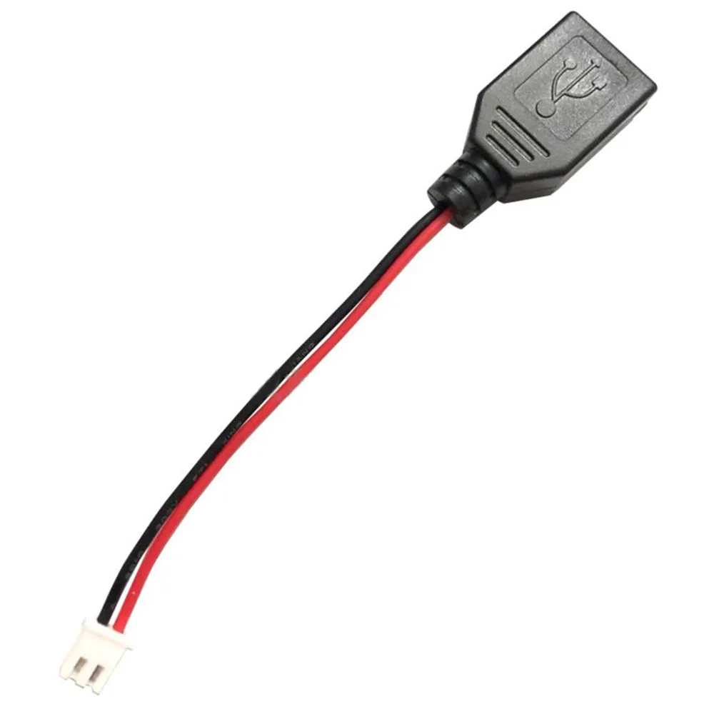 Conector de enchufe USB tipo A macho hembra con Cable de línea de Terminal de XH2.54-2P, enchufe USB de alimentación de 2 núcleos, Kits de bricolaje tipo A - imagen 4