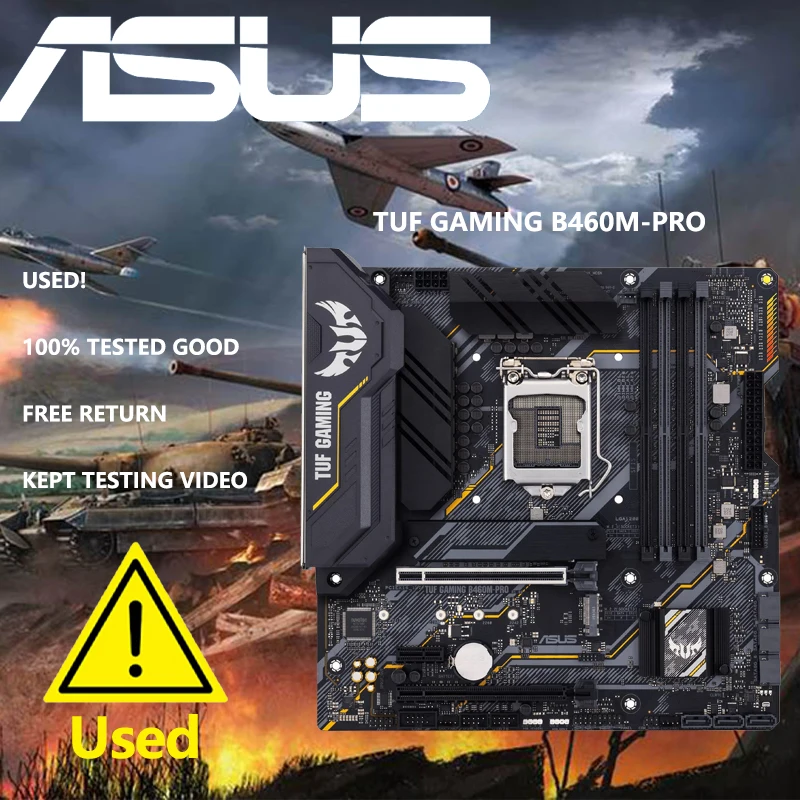 ASUS-placa base micro-atx TUF Gaming B460M-Pro, Intel de décima generación