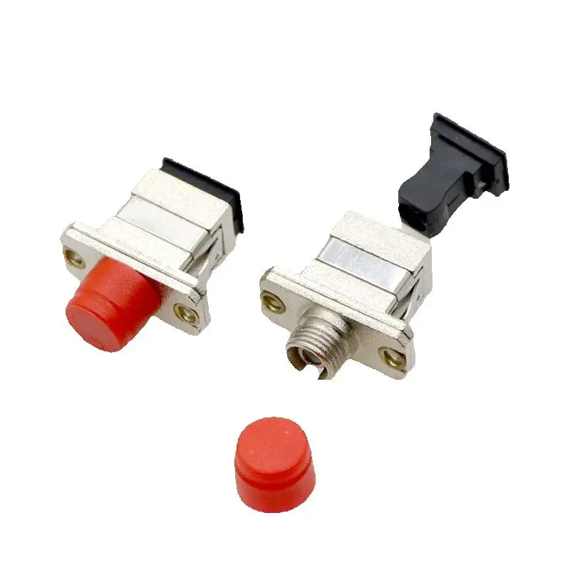 Adaptador de fibra FC/SC, adaptador de acoplador de brida, venta al por mayor especial, 10 Uds.