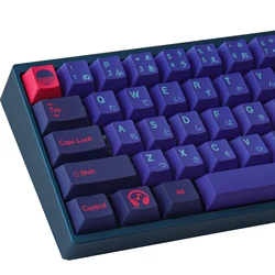 GMK Laser Wave Keycaps PBT Cherry Profile Dye-Sub – Teclado Mecánico