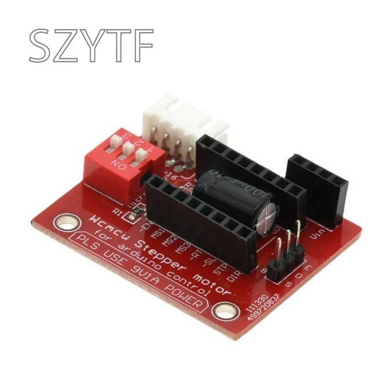 Placa portadora de controlador paso a paso A4988 DRV8825 – Módulo de expansión de 4 ranuras para impresora 3D, CNC, RAMPS, Arduino Mega, SKR - imagen 2