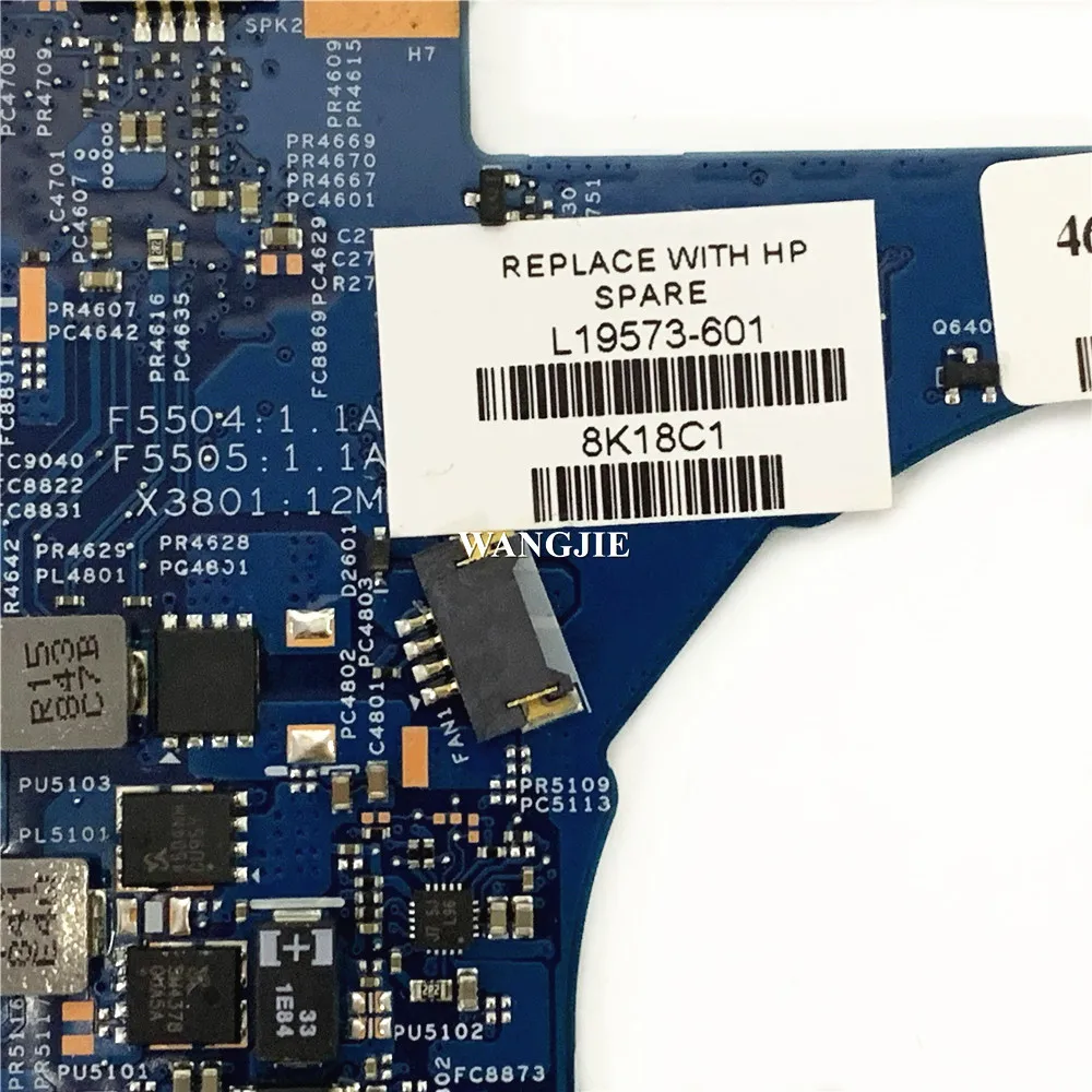 17885-2 448.0EC05.0021 para HP Envy X360 13Z-AG 13M-AG 13-AG placa base para ordenador portátil Ryzen 5 2500U 8GB L19574-601 L19573-601 - imagen 3