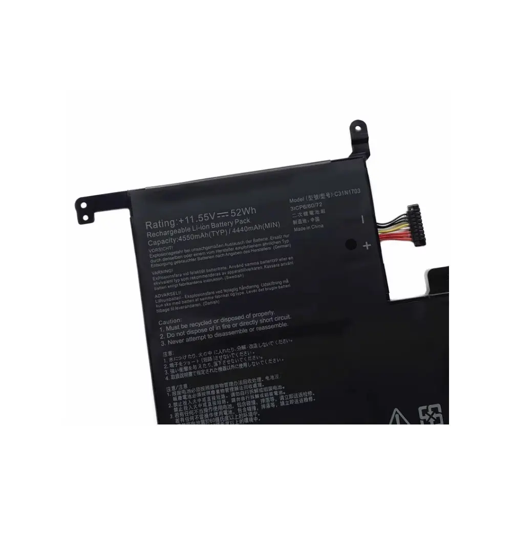 11,55 V 52WH C31N1703 batería del ordenador portátil para Asus Zenbook Flip UX561U UX561UA UX561UN Q525U Q525UA Q505UA Q505UA-BI5T7 Q525UA-BI7T9 - imagen 2