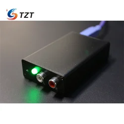 TZT A61 Convertidor analógico a digital RCA óptico y coaxial