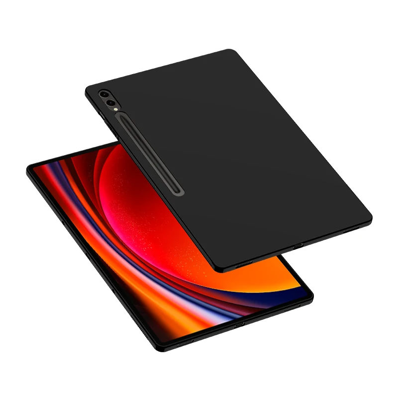 Funda para Samsung Galaxy Tab S9 Ultra 14,6 "Silicona suave TPU protección a prueba de golpes Shell para Tab S8 Ultra Tablet contraportada - imagen 5
