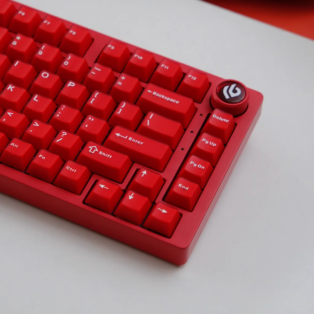 Teclas de cereza de 2 colores Ruby ABS sin área de número para teclados mecánicos con diseño MX Switch 60/84/90/104/108 - imagen 4