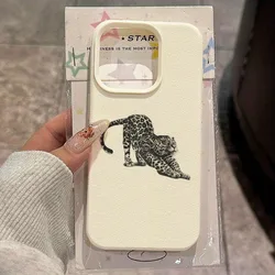 Funda iPhone Pro Max Leopardo Pantera Estampado Animal Antigolpes