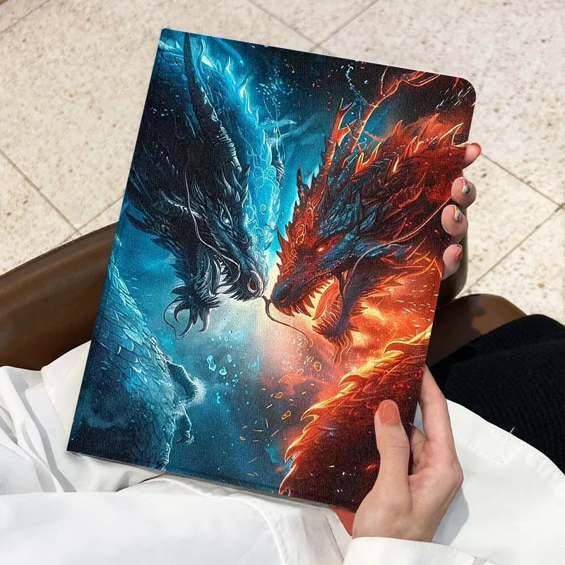 Arte creativo del diseño del dragón para Huawei Honor Tab Magic Pad GT 6 X9 X8A X8 V8 V7 9 8 2 3 13,3 10 Pro pulgadas funda para tableta - imagen 4