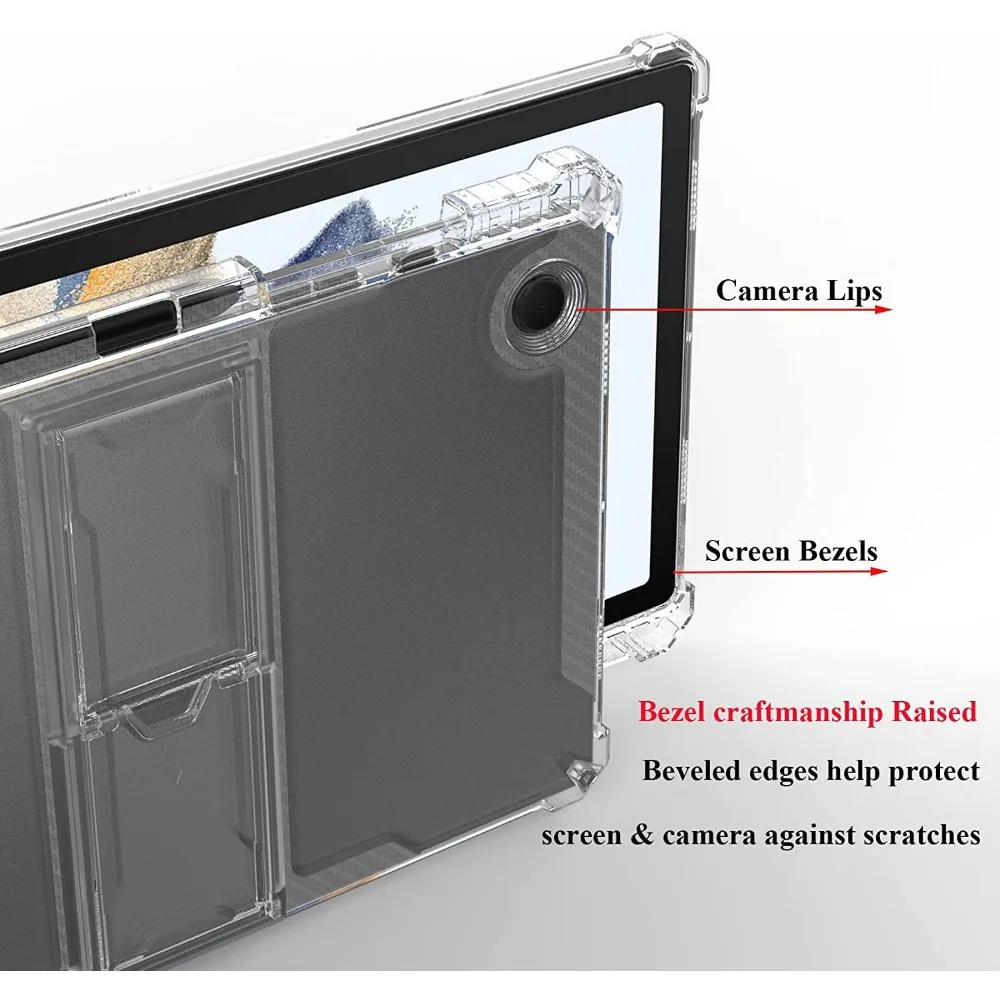 Funda para Samsung GALAXY Tab A8 10,5 pulgadas SM-X200 SM-X205 SM-X207 Funda transparente Funda Tab A8 10,5 "2022 X200 X205 coque - imagen 3