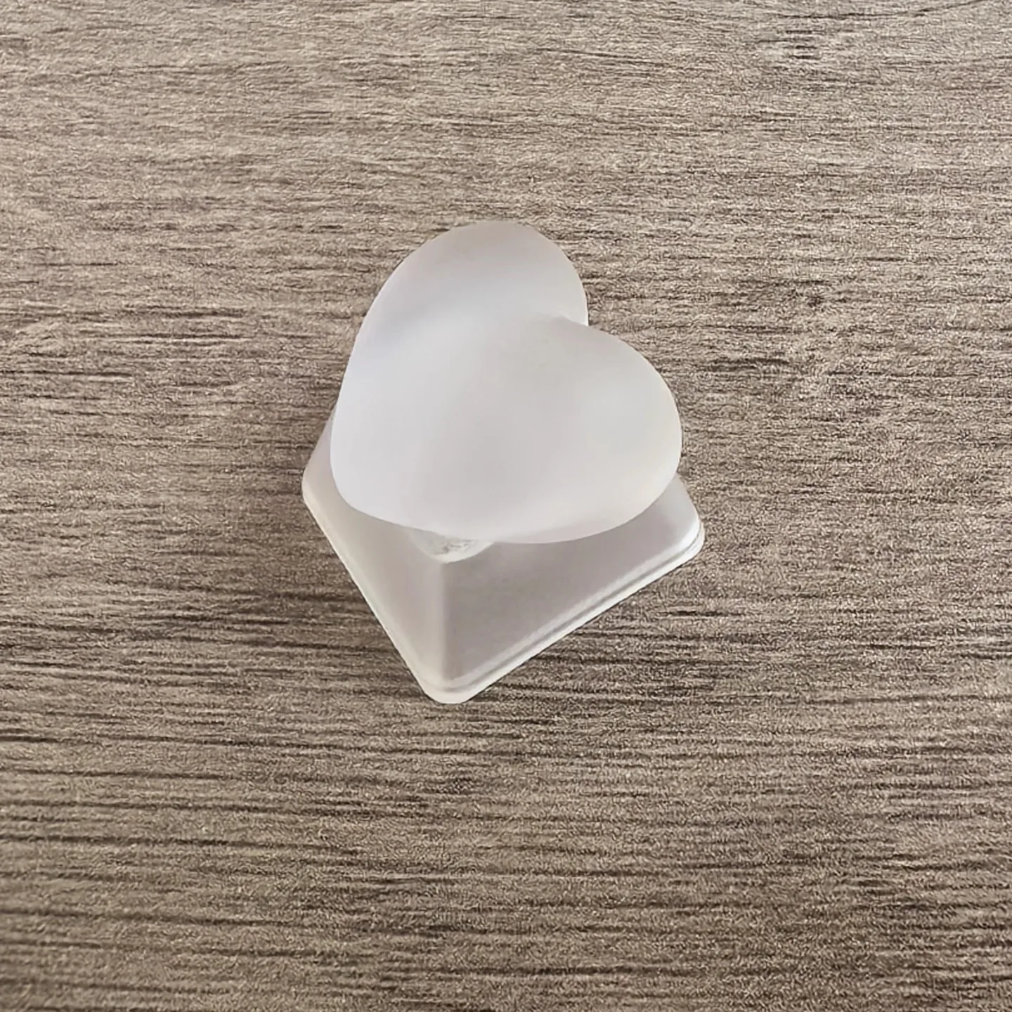 DIY Love Keycap juego Teclado mecánico lindo transparente en forma de corazón juego Teclado mecánico decoración altura Keycap - imagen 2