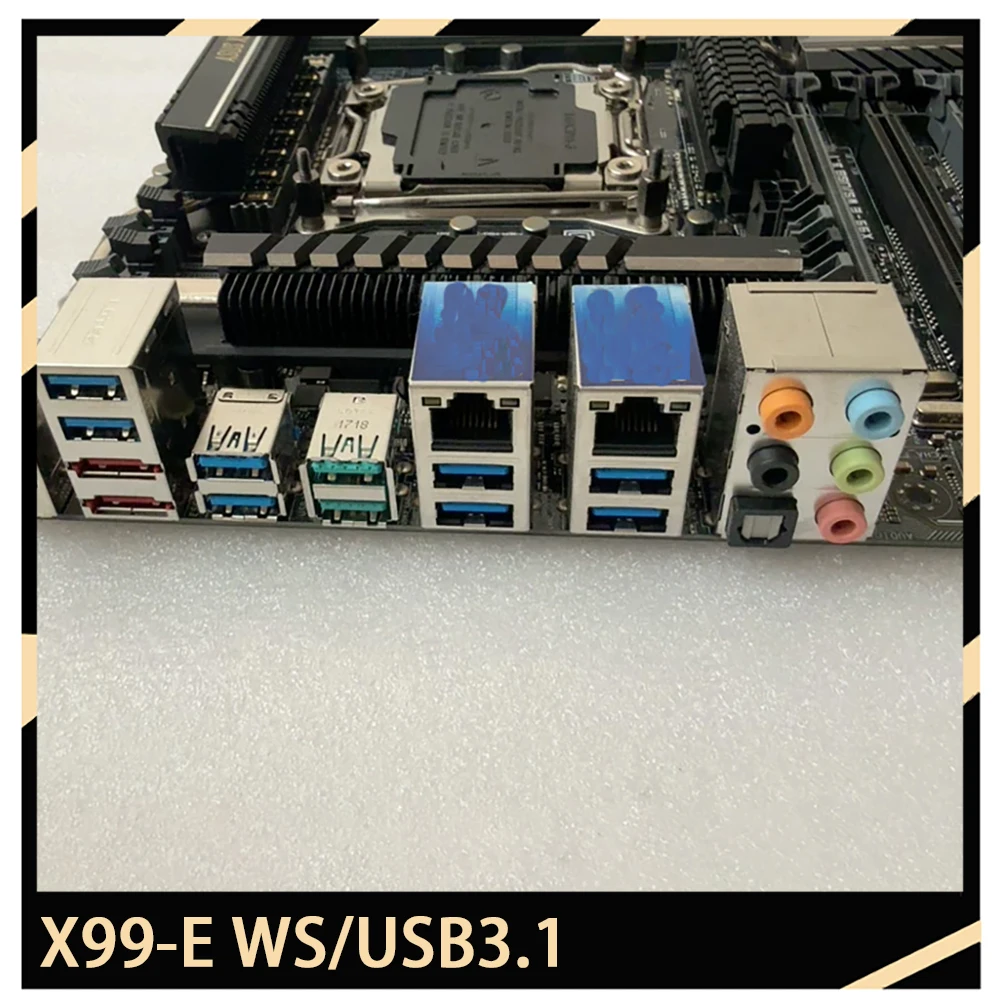 Placa base de estación de trabajo X99 compatible con CPU v3v4 X99-E WS/USB3.1