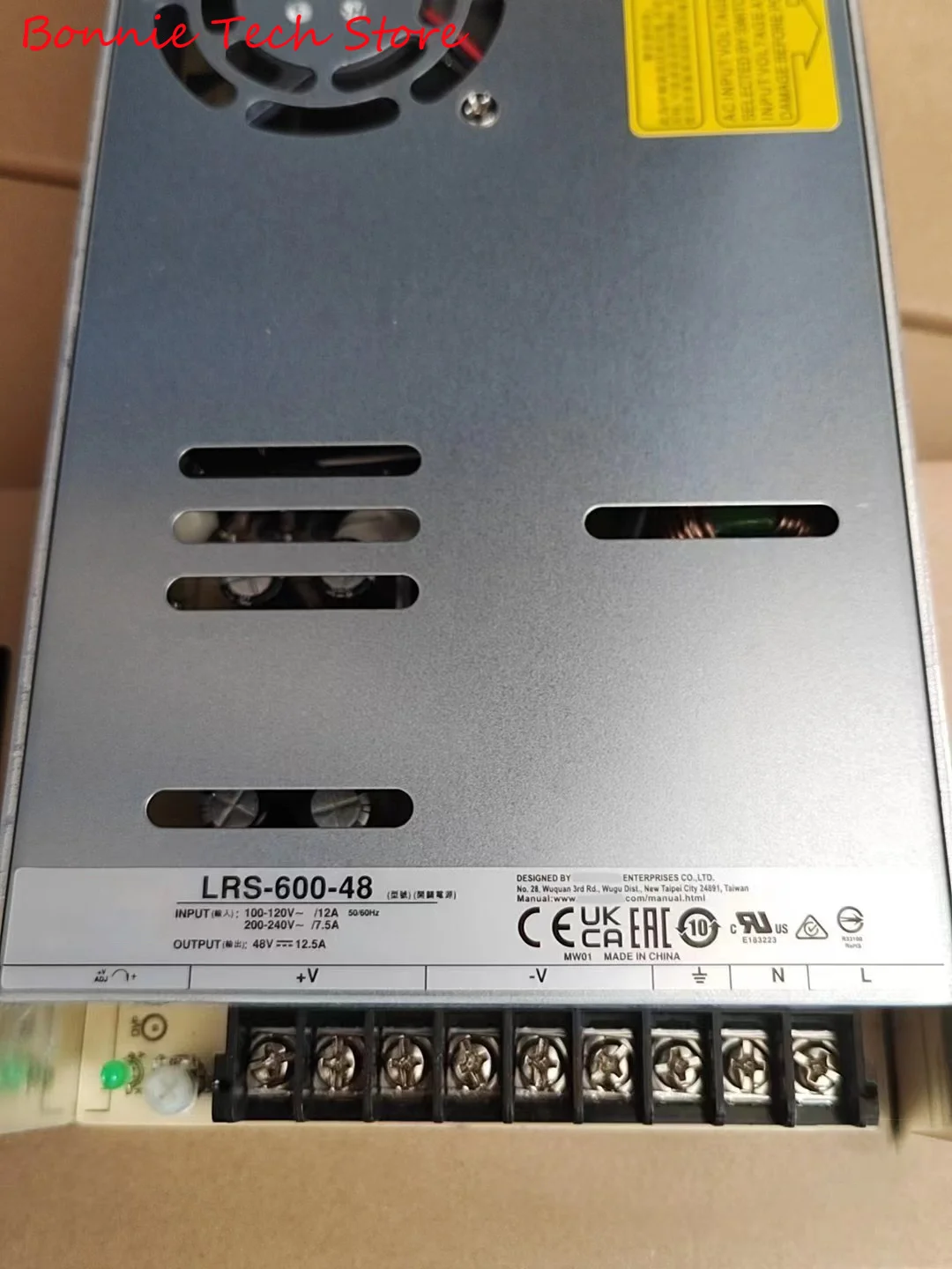 LRS-600-48 para MEAN WELL 600W Fuente de alimentación conmutada de salida única - imagen 2