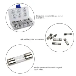 Kit surtido fusibles de vidrio soplado rápido 5x20mm