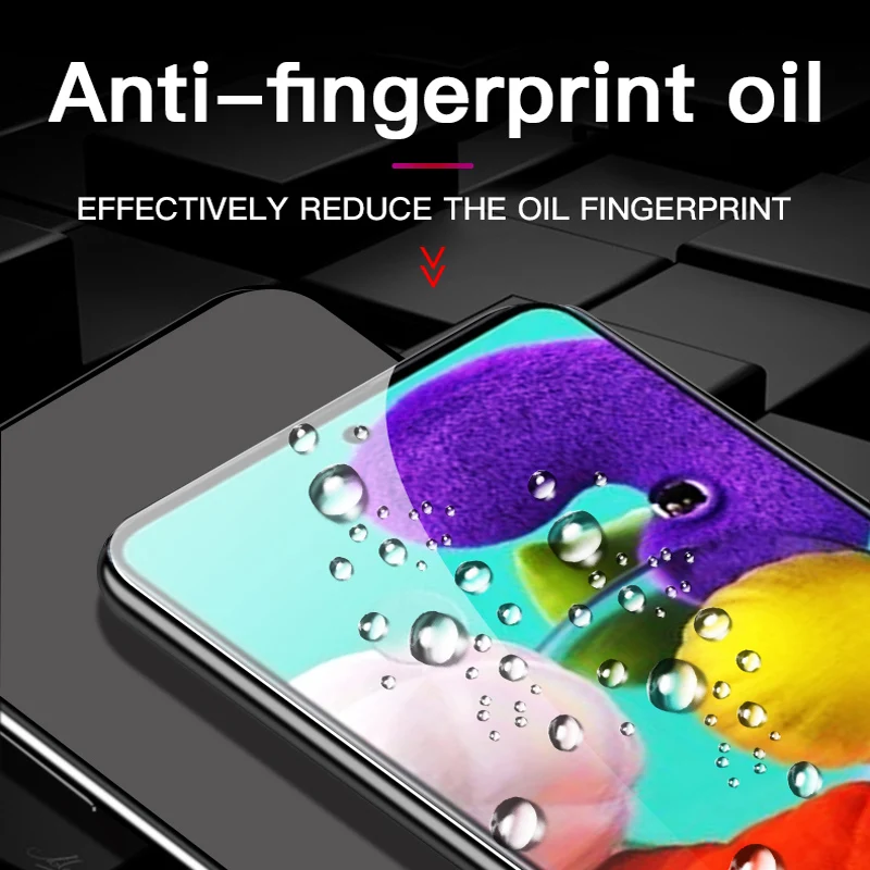 Cubierta completa de vidrio templado para Samsung Galaxy A52 A12 A22 A32 A42 A72 A01 A11 A21 A21S A31 A51 A71 S20Fe Protector de pantalla de vidrio - imagen 3