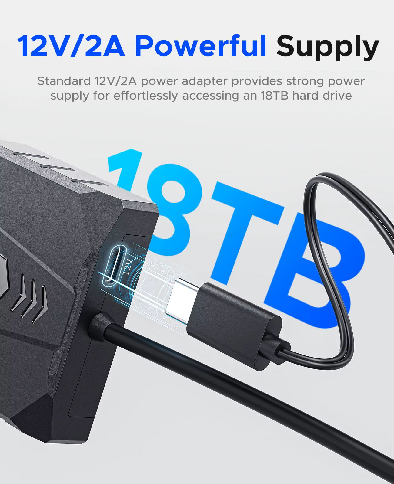 Adaptador USB 3.0 a SATA ORICO para HDD SSD 2,5″ - imagen 4