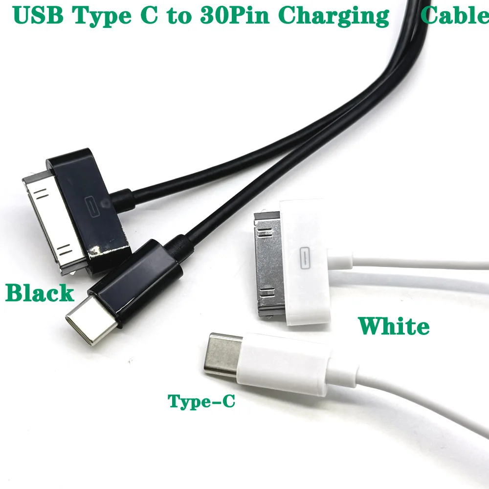 Accesorios del adaptador del cable de 30 pines Cable de datos de carga Nano Touch Conector del cargador tipo c - imagen 2