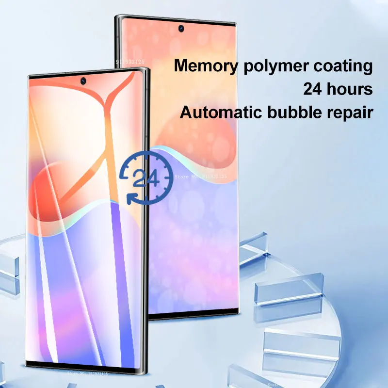 4 Uds. Película de hidrogel sin vidrio para Samsung Galaxy S24 S23 FE S25 Note 20 10 Ultra S21 S25 plus S10 Lite Protector de pantalla S10E - imagen 3