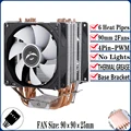 6Heat-pipes 2Fan4pin