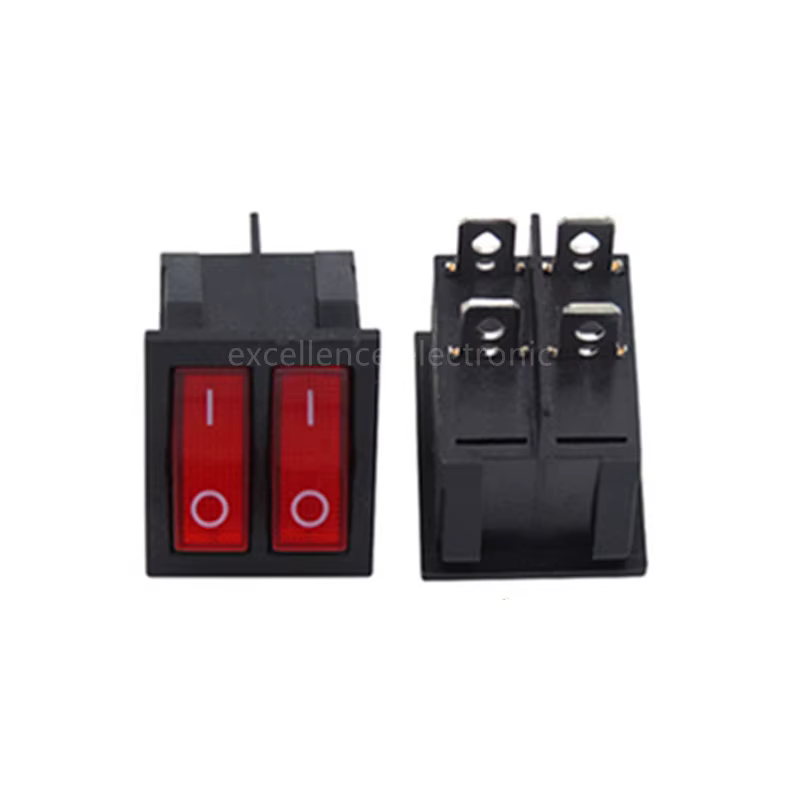 KCD6 Interruptor Basculante Doble 16A 250V Impermeable Barco - imagen 4