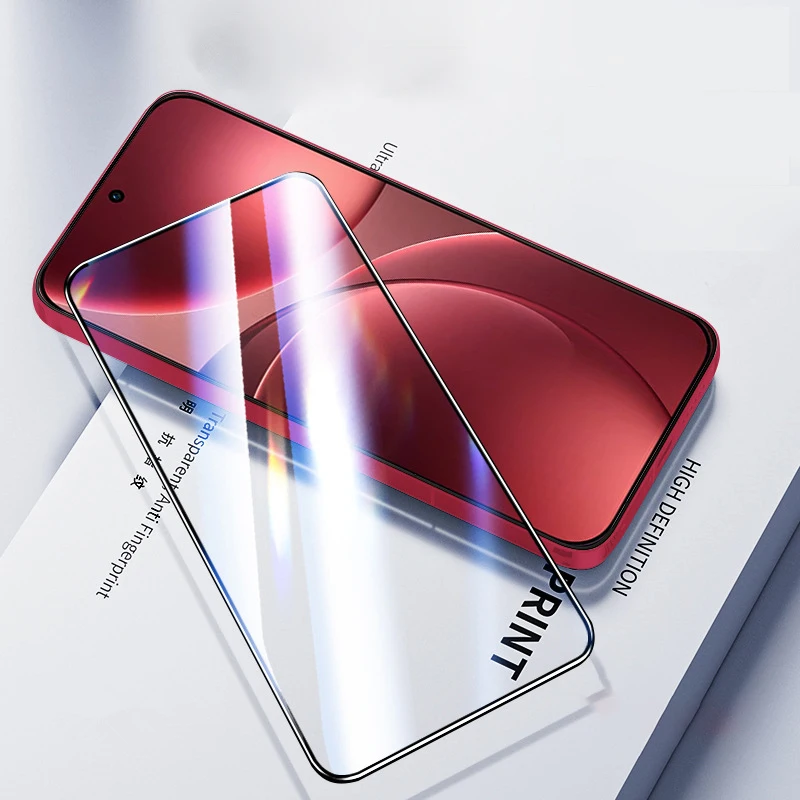 Vidrio templado 2.5D 9H para lente de cámara de película protectora de pantalla Find X9 para OPPO Find X9 Pro (soporta huellas dactilares ultrasónicas) - imagen 4