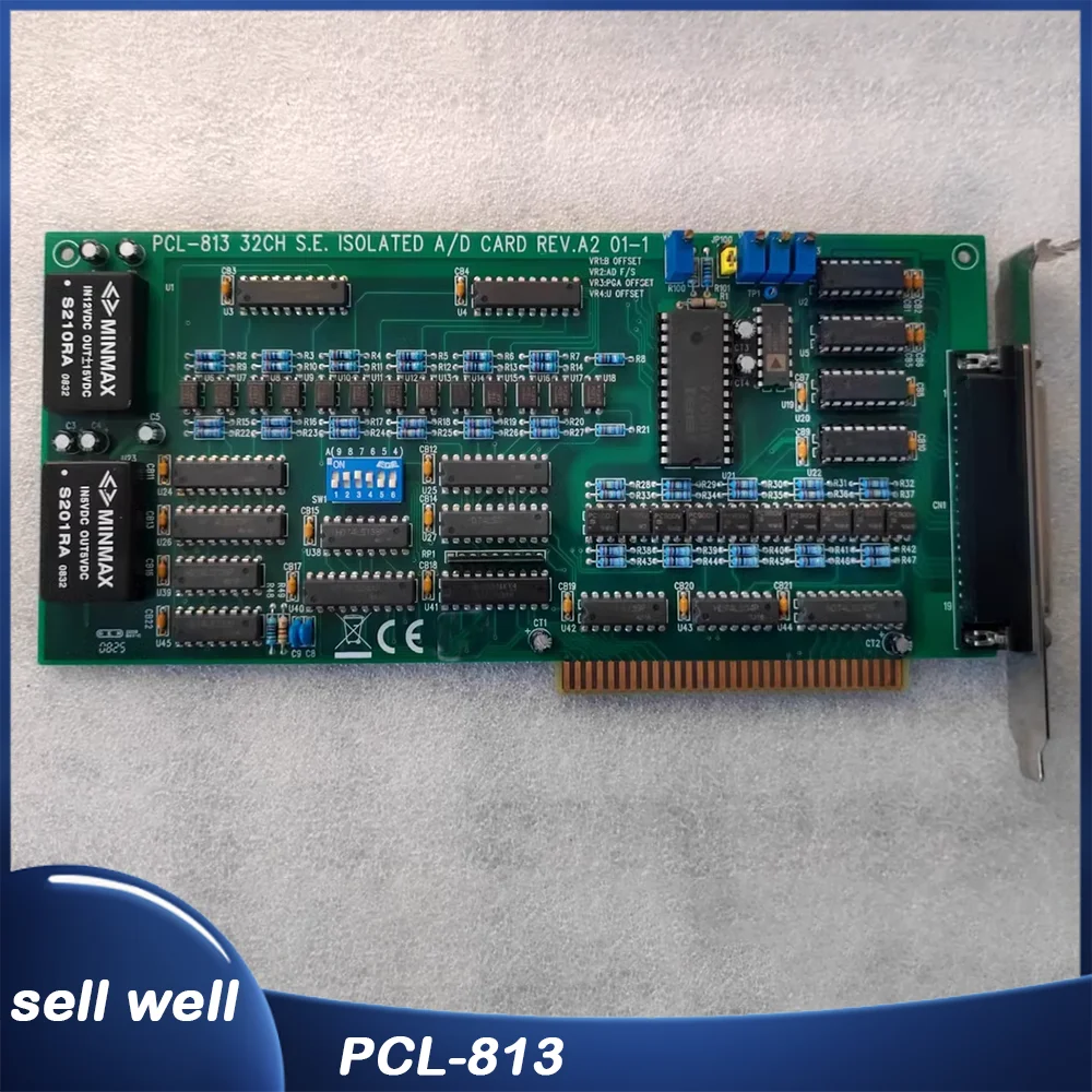 Para tarjeta de adquisición de datos ADVANTECH CARD PCL-813 32CH S.E.ISOLATED A/D