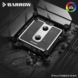 Bloque de agua Barrow para CPU ARGB Aura Sync compatible LGA115X/1200
