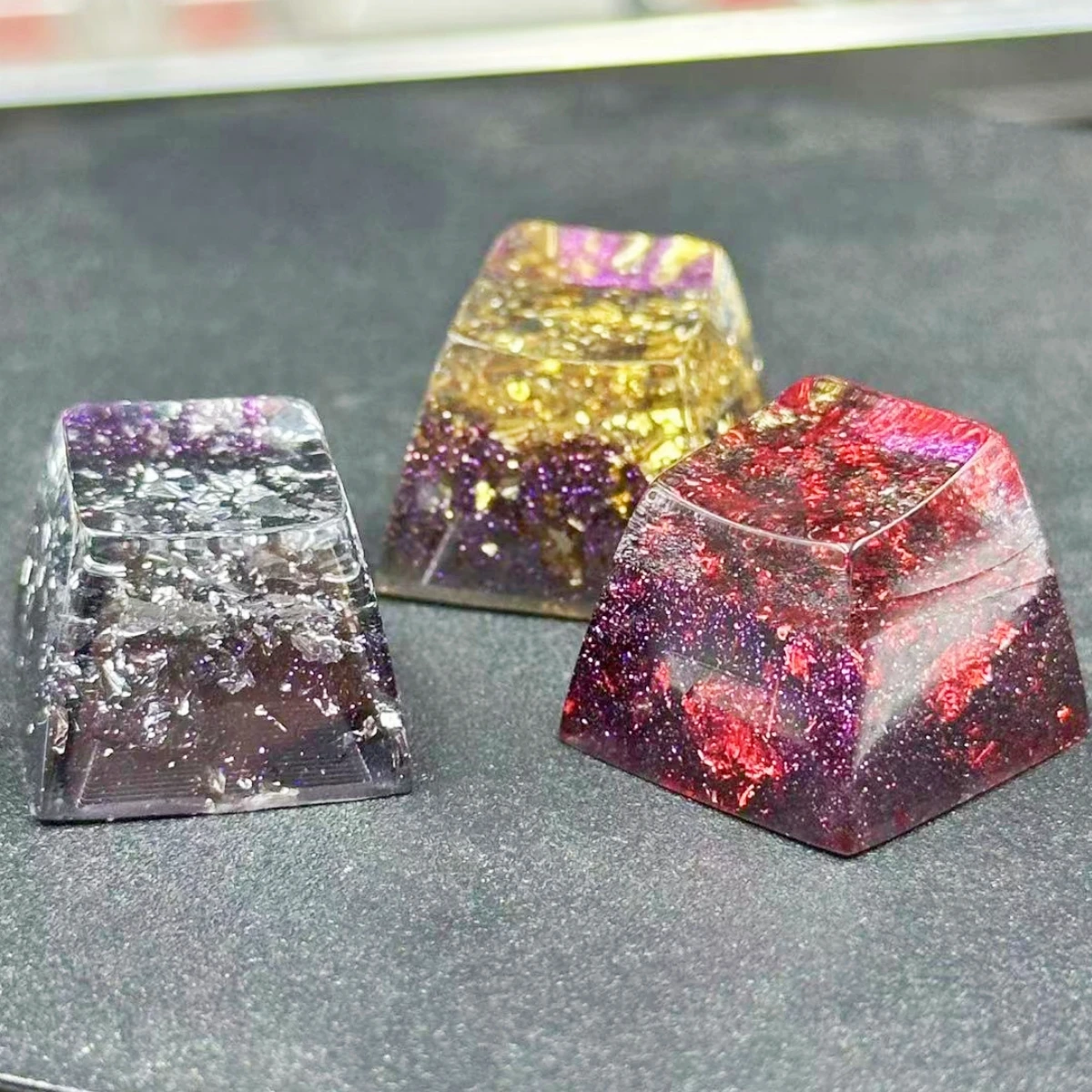 Teclado mecánico DIY, teclas de resina personalizadas, teclas artesanales de resina, teclas ESC personalizadas para chica bonita, regalo, teclas individuales SA R1 - imagen 2