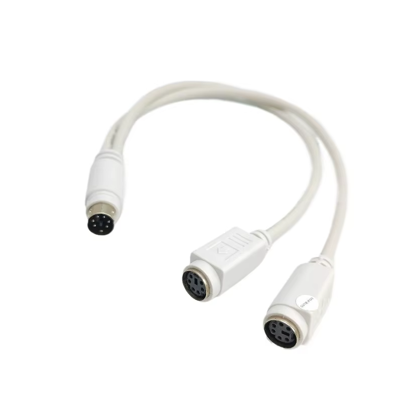 Cable Divisor PS2 1 a 2 para Teclado y Ratón - imagen 3