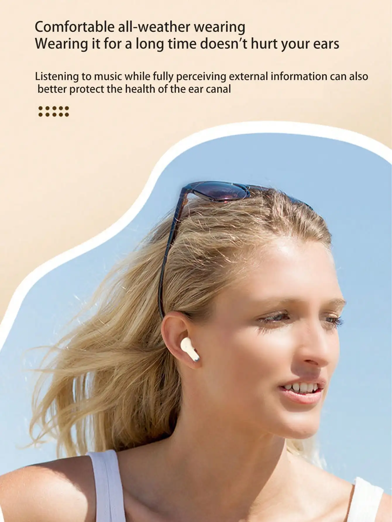 Auriculares inalámbricos TWS con pantalla Digital Y3A, auriculares intrauditivos con tapas de silicona Bluetooth, miniauriculares con pantalla Digital para juegos - imagen 3